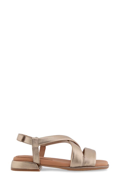 Shop Gentle Souls By Kenneth Cole Heather Slingback Sandal In Gravel Leather