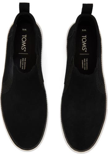 Toms black hotsell high tops