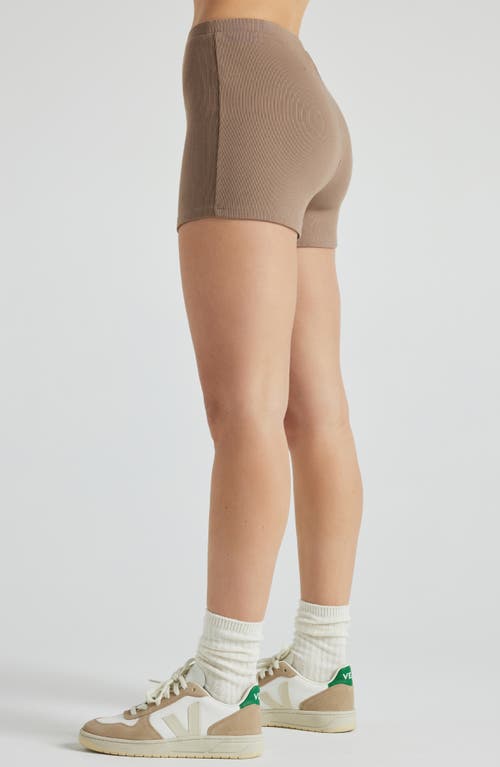 LOSANO LOSANO SERENE RIB SHORTS 