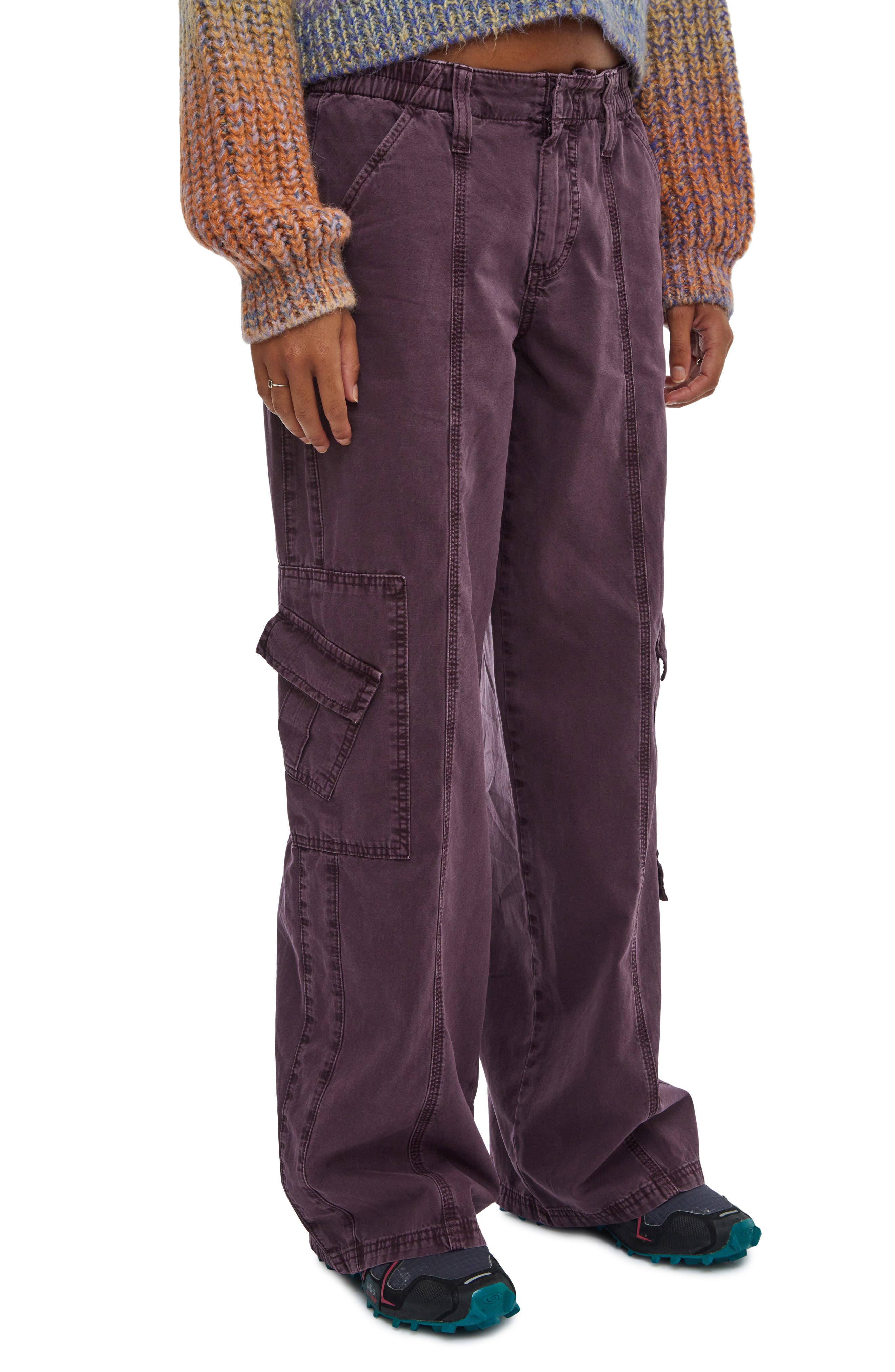 brown cargo pants womens