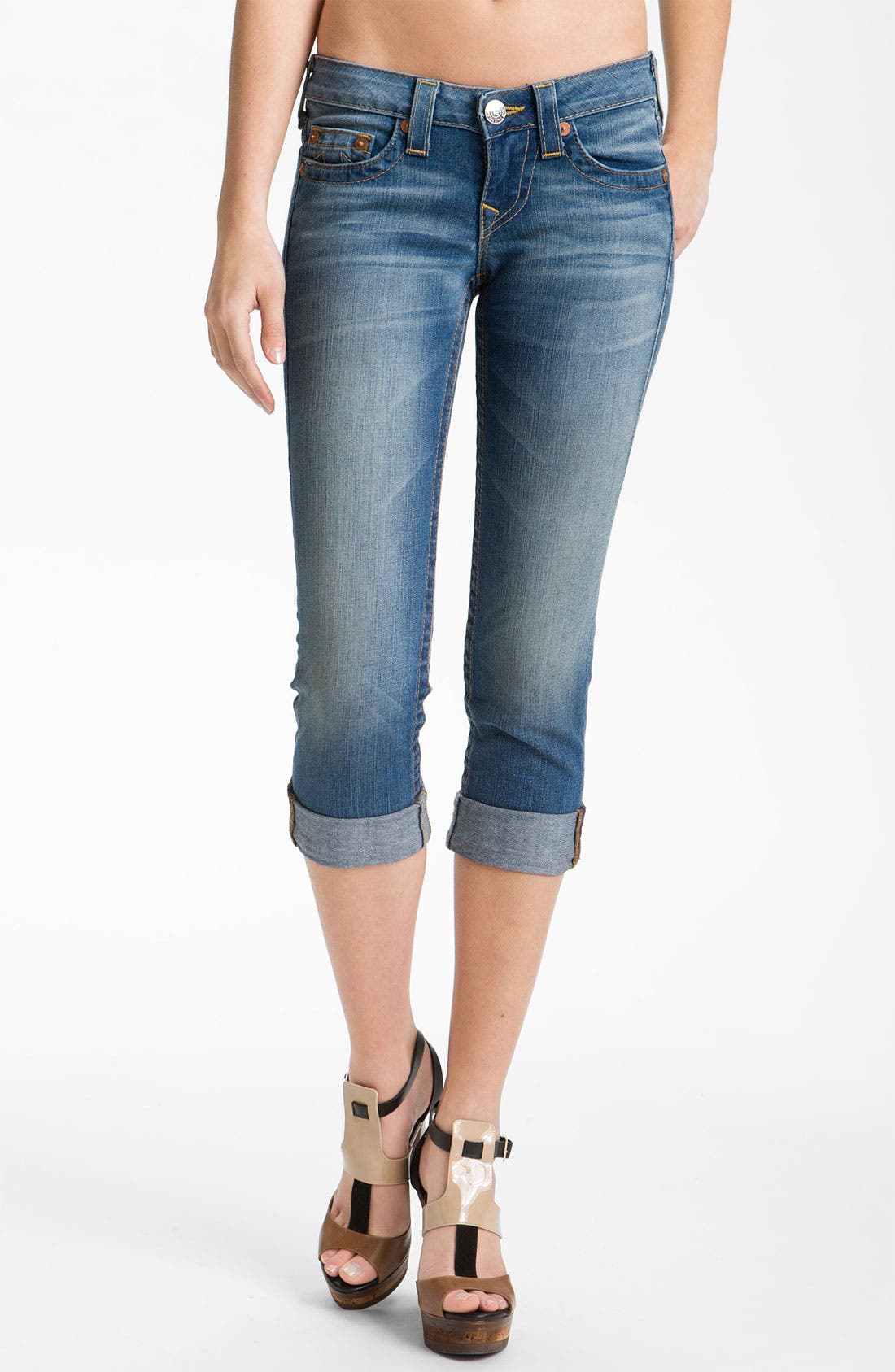 True Religion Brand Jeans 'Lizzy' Crop 