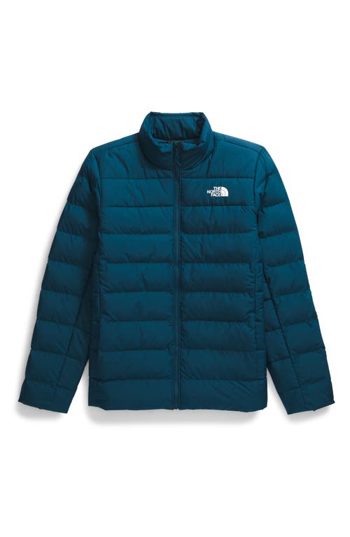 The North Face Aconcagua 3 Durable Water Repellent Parka In Midnight Petrol