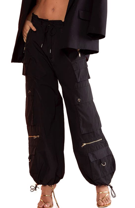 CYNTHIA ROWLEY CYNTHIA ROWLEY NYLON CARGO PANTS