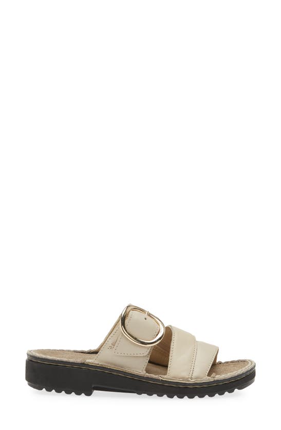 Naot Frey Sandal In Soft Ivory Leather