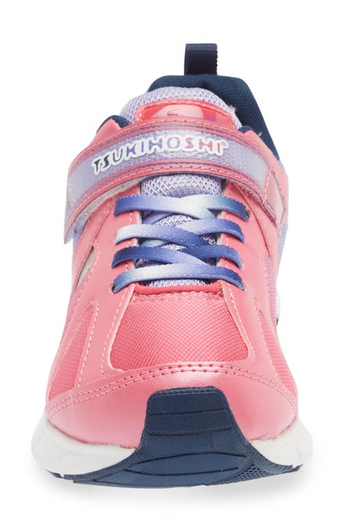 Tsukihoshi Rainbow Sneaker In Fuchsia/purple