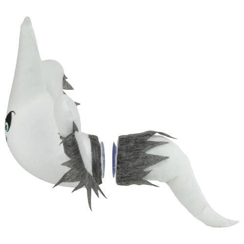 Northlight 12" Ghoulish Ghost 3-d Halloween Window Decoration In White