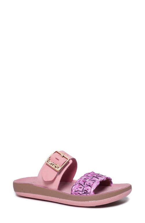 Fantasy Sandals Holly Slide Sandal in Pink