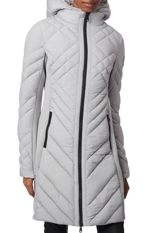 Shop Bernardo Hooded Puffer Jacket In Ash