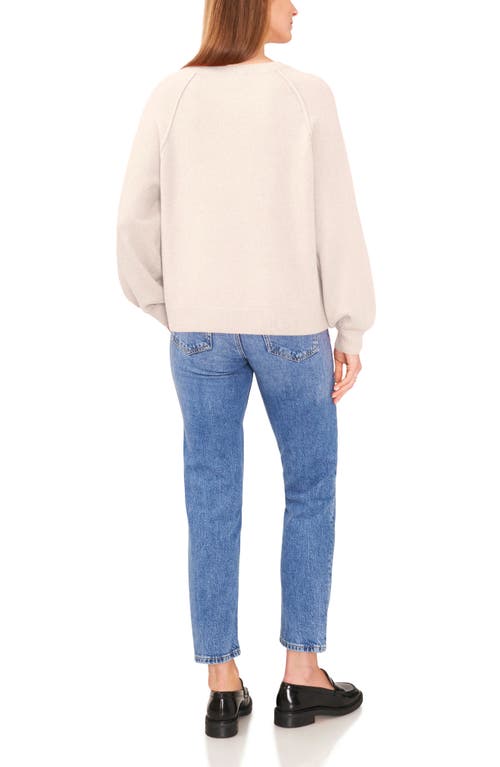 Shop Vince Camuto Raglan Sleeve Sweater In Malted