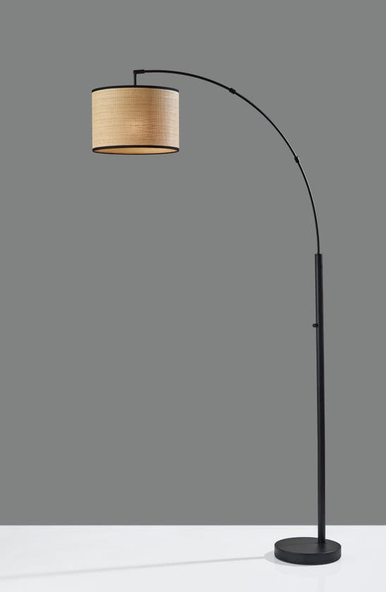 Adesso Lighting Bowery Arc Lamp In Black