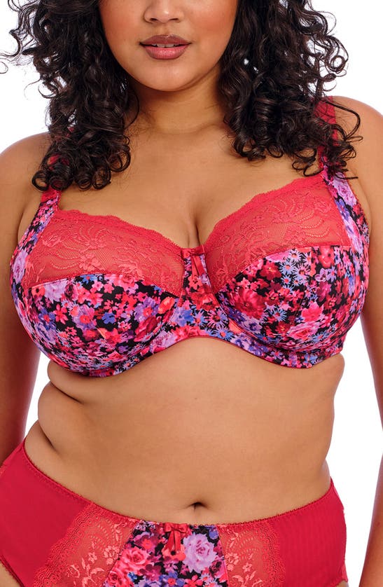 Shop Elomi Morgan Full Figure Underwire Bra In Sunset Meadow