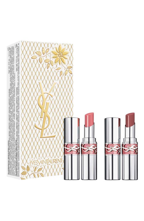 Shop Saint Laurent Yves  Loveshine Lip Oil Stick Duo $90 Value In No Color