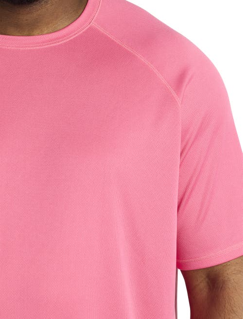 Shop Harbor Bay By Dxl Swim Rash Guard T-shirt In Hot Pink