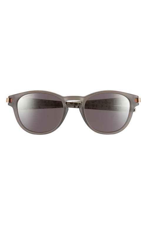 Oakley Latch 53mm Prizm Oval Sunglasses in Smoke at Nordstrom