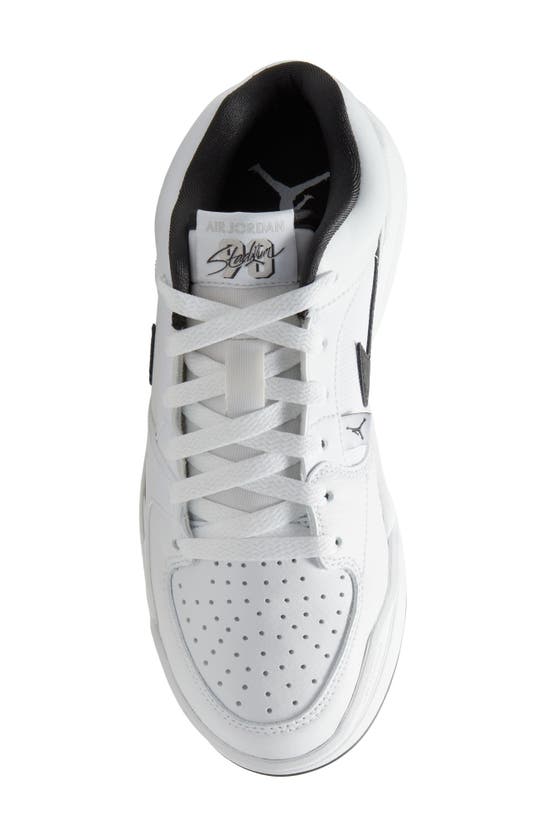 Shop Jordan Stadium 90 Sneaker In White/ Black/ Neutral Grey