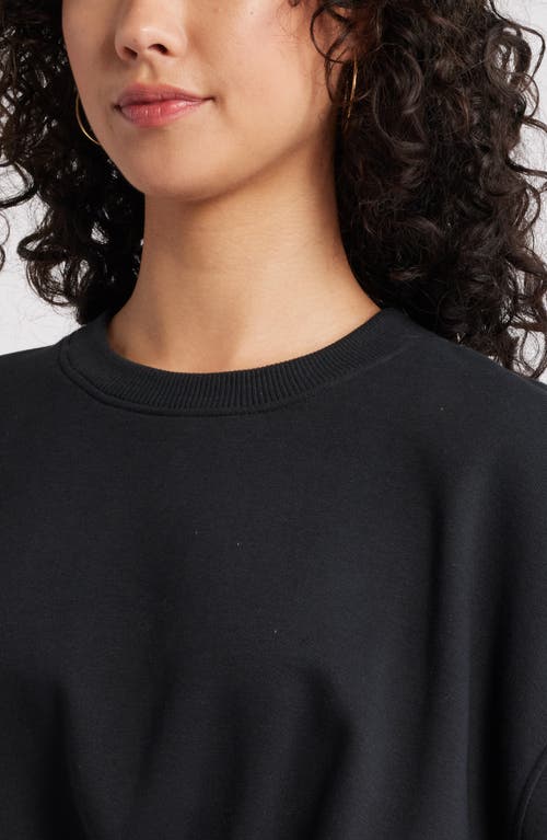 Shop Bp. Crop Sweatshirt In Black Jet