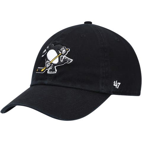 Mitchell & Ness Pittsburgh Penguins Alternate Flip Snapback Adjustable Hat, Men's, Black