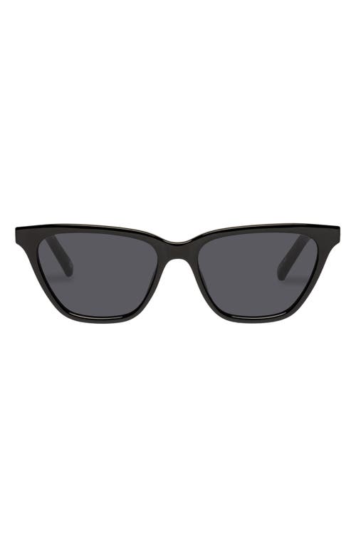 Le Specs Steadfast 51mm Gradient D-Frame Sunglasses in Black at Nordstrom
