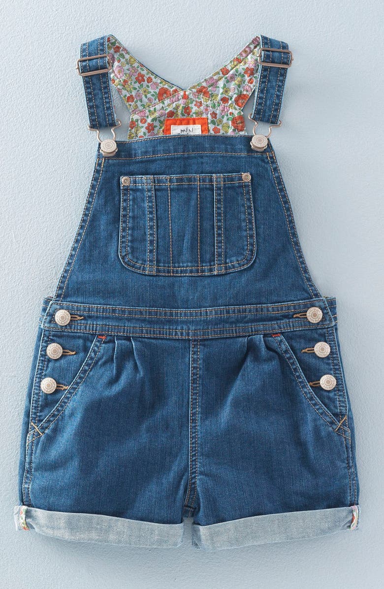 Mini Boden Short Overalls (Toddler Girls, Little Girls & Big Girls ...