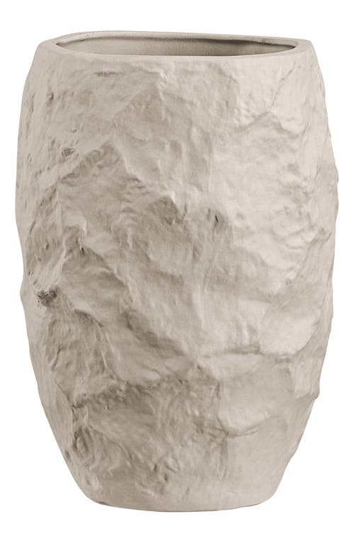 Shop Renwil Zyan Vase In Cream