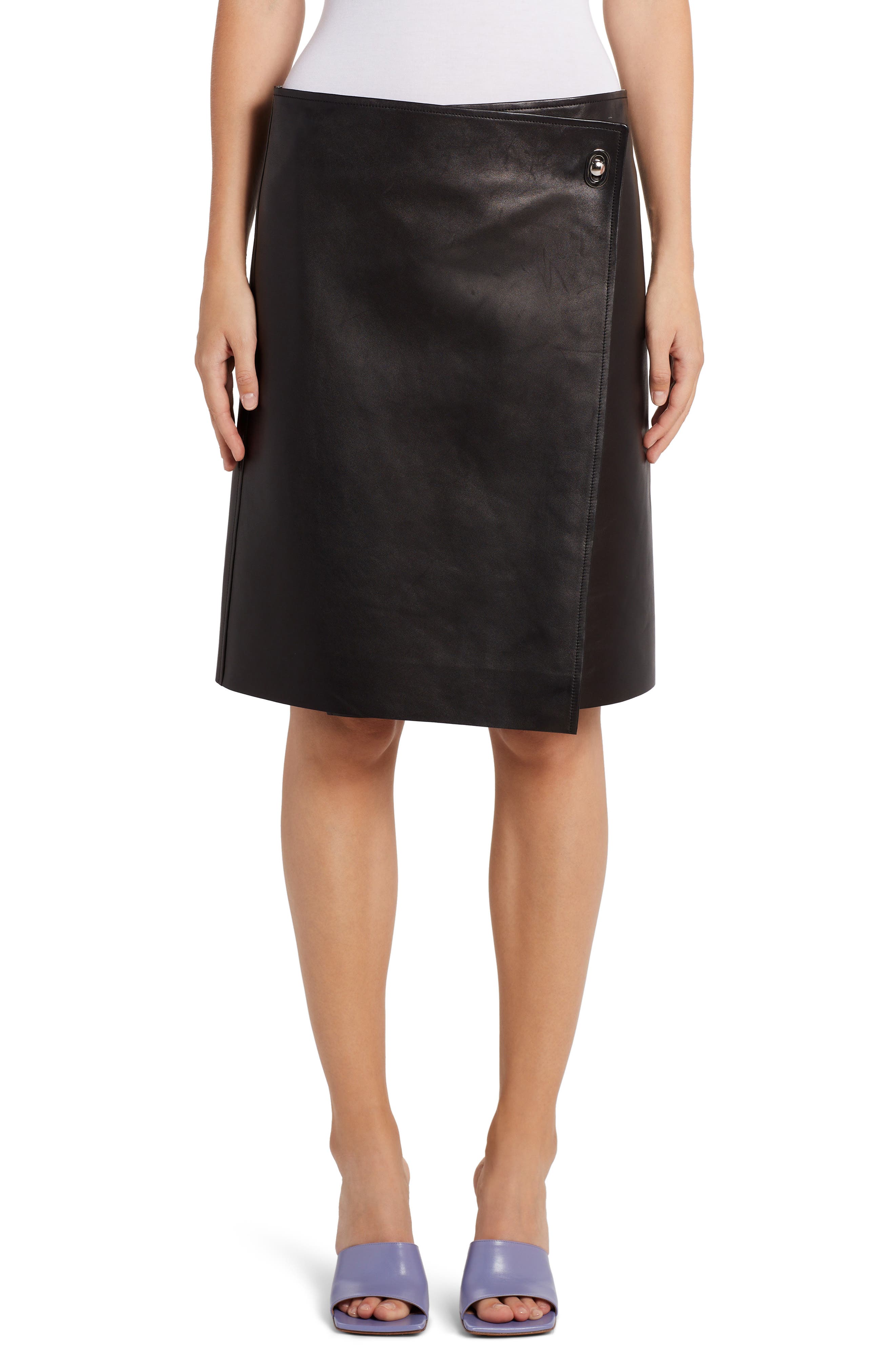 nordstrom leather skirt