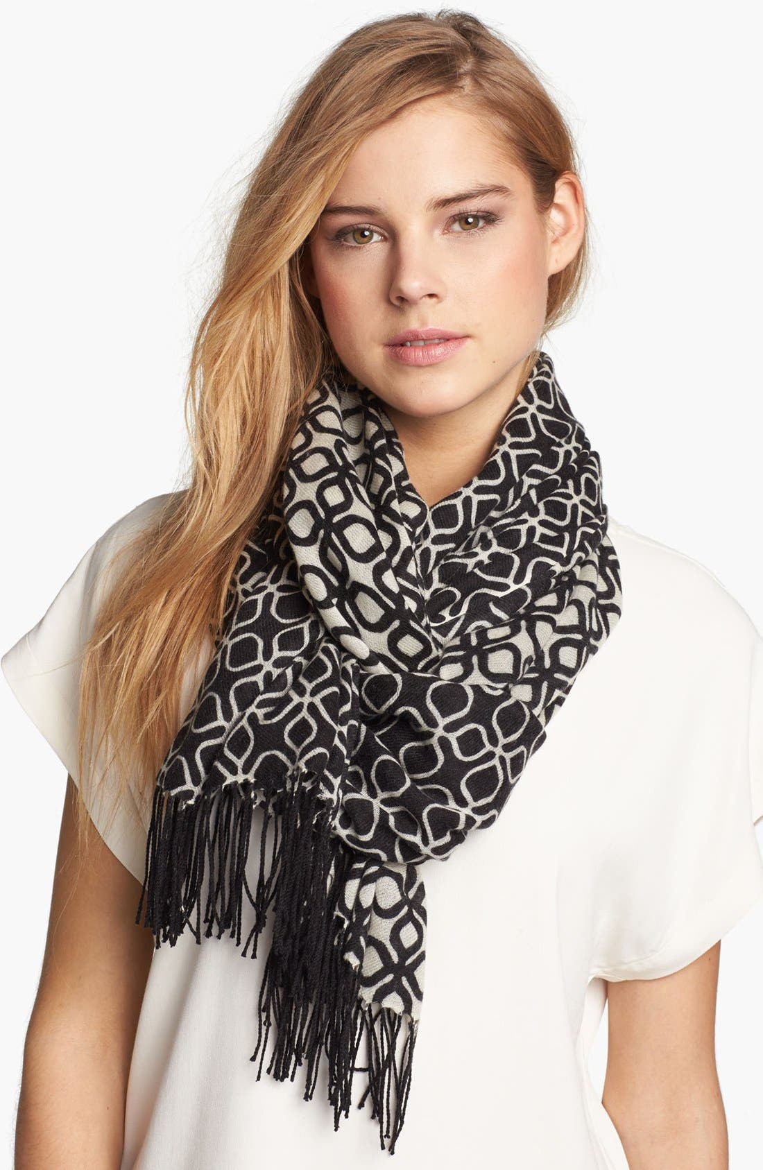 Nordstrom 'Retro Geo' Scarf Nordstrom