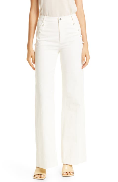 Women's Ivory Pants & Leggings | Nordstrom