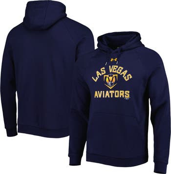 Men's Under Armour Navy Notre Dame Fighting Irish Primary School Logo All  Day Raglan Pullover Hoodie