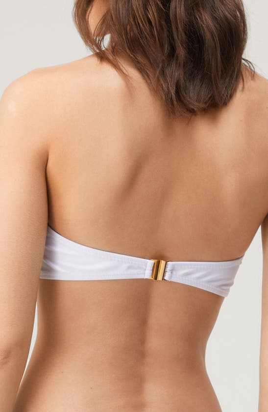 Shop Nasty Gal Starfish Bandeau Two-piece Swimsuit In White
