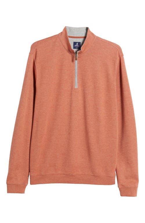 Shop Johnnie-o Sully Quarter Zip Pullover In Creole