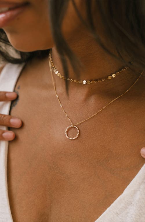 Made By Mary Poppy Link Choker In Gold