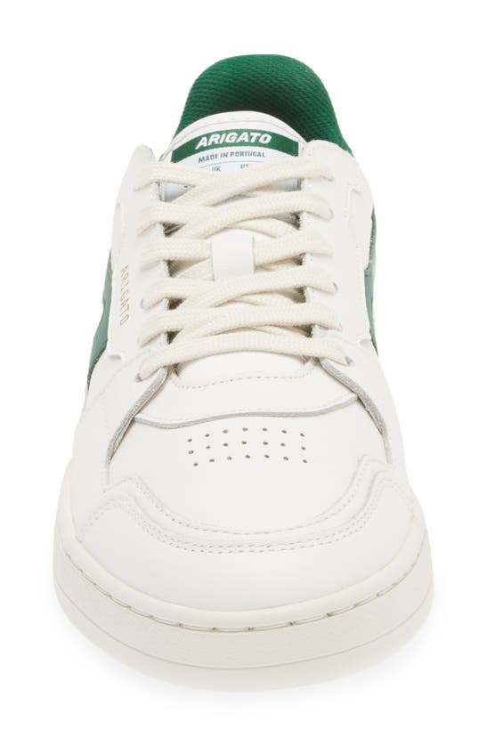 Shop Axel Arigato Dice-a Sneaker In White /green