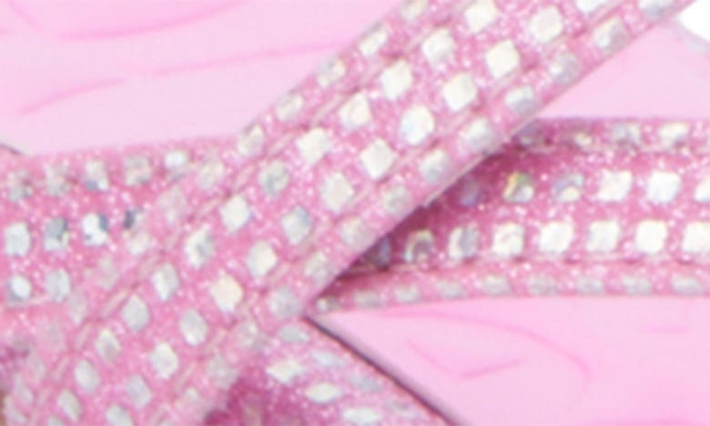 Shop Olivia Miller Angelic Rhinestone Sandal In Pink