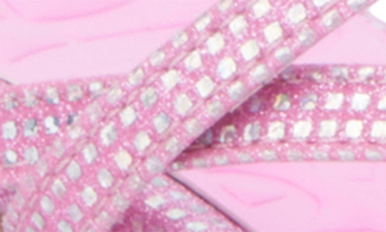 Olivia Miller Angelic Rhinestone Sandal In Pink