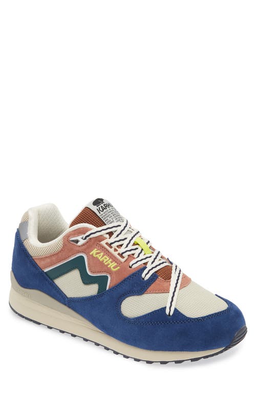 Gender Inclusive Synchron Classic Sneaker in High Tide/June Bug
