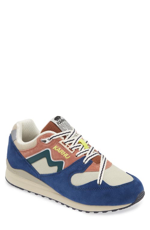 Shop Karhu Gender Inclusive Synchron Classic Sneaker In High Tide/june Bug