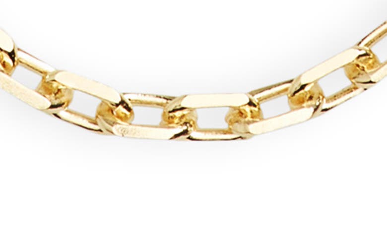 Argento Vivo 18k Gold Plated Sterling Silver Chain Necklace In Gold