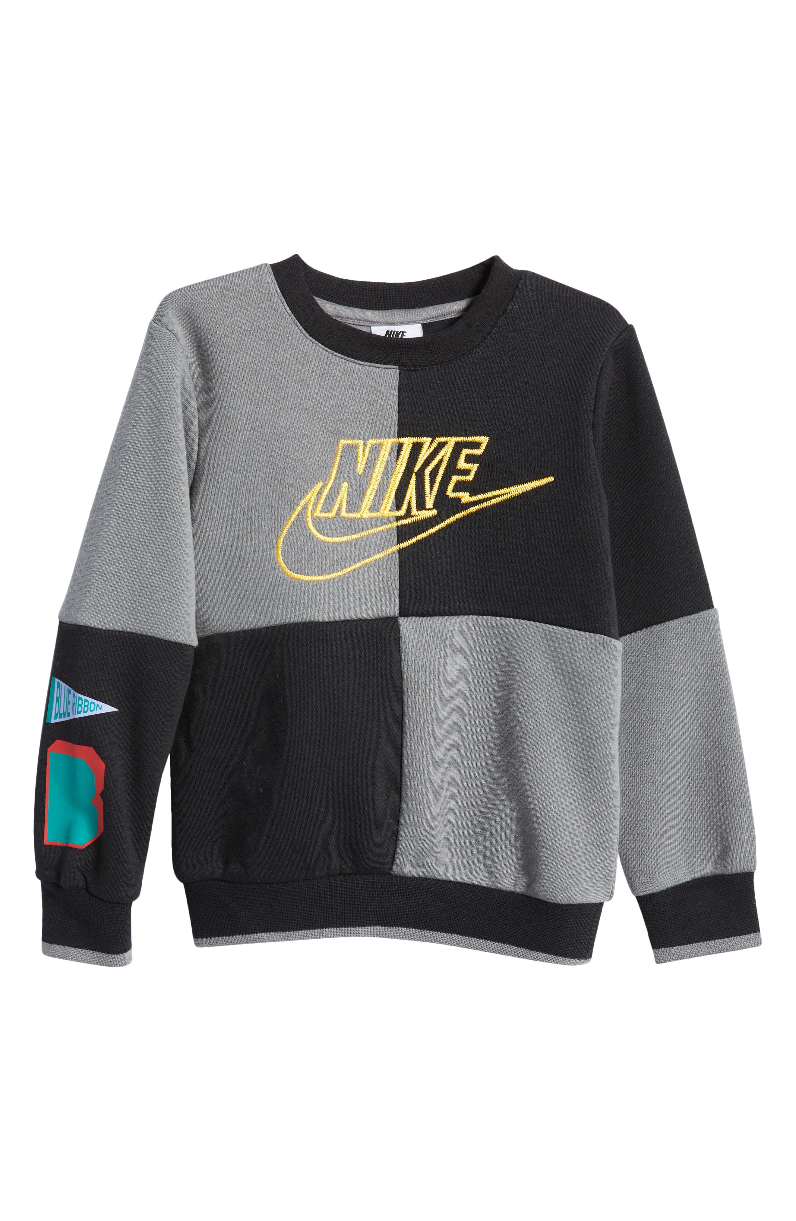 nike colorblock sweatshirt