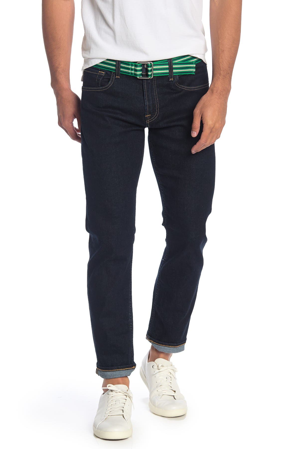 7 For All Mankind Slimmy Slim Jeans In Bright Blue3