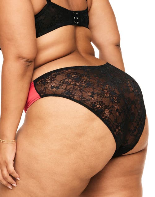 Shop Adore Me Eira Bikini Panties In Dark Red