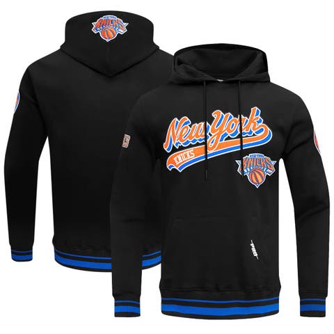 Men's New York Knicks Black Big & Tall Heart & Soul Pullover Hoodie