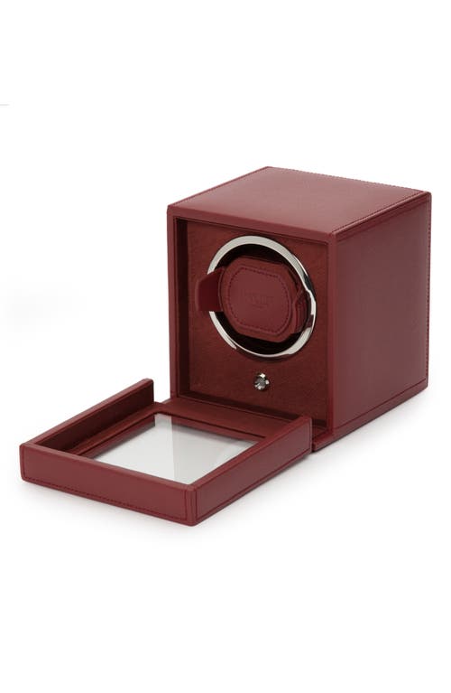 Shop Wolf Cub Single Watch Winder In Bordeaux