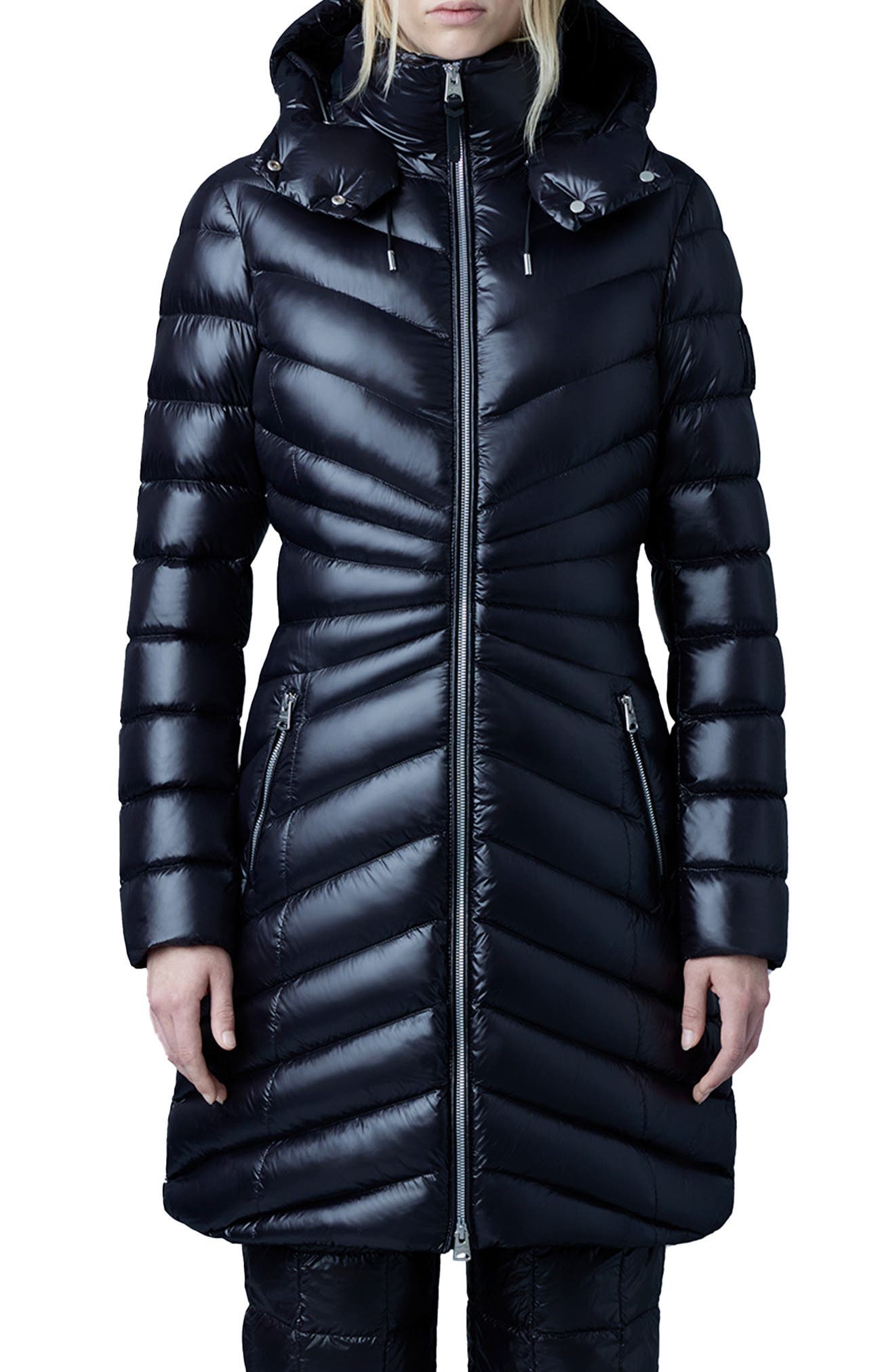 nordstrom womens long down coats