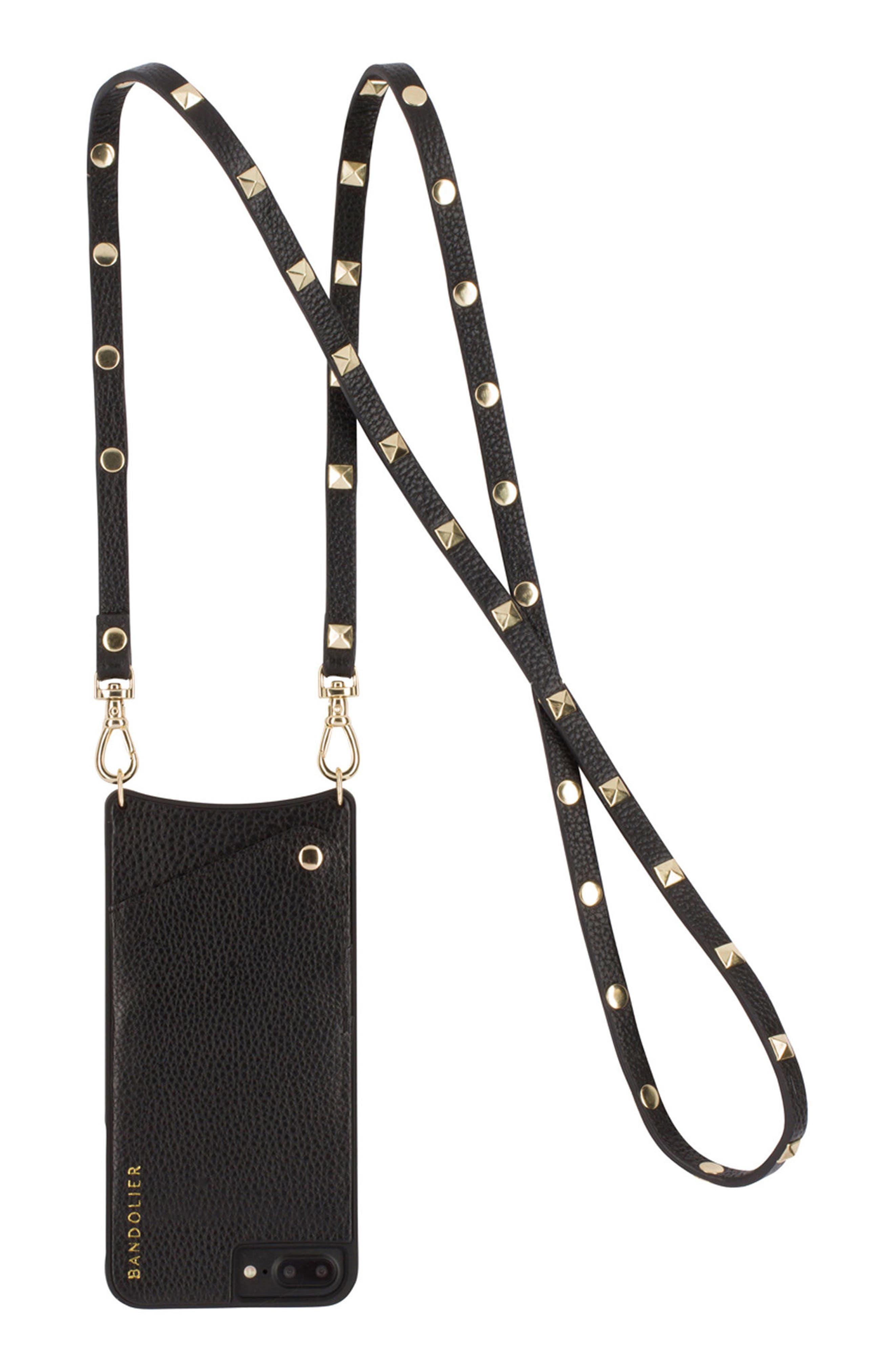 Bandolier Sarah Leather iPhone 6/7/8 & 6/7/8 Plus Crossbody Case