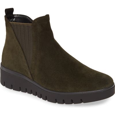 Gabor Wedge Bootie, Green
