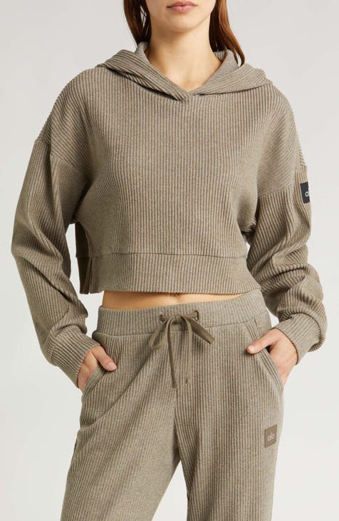 Alo Yoga Cropped Hoodie  Cropped hoodie, Hoodies, Mini skirt style