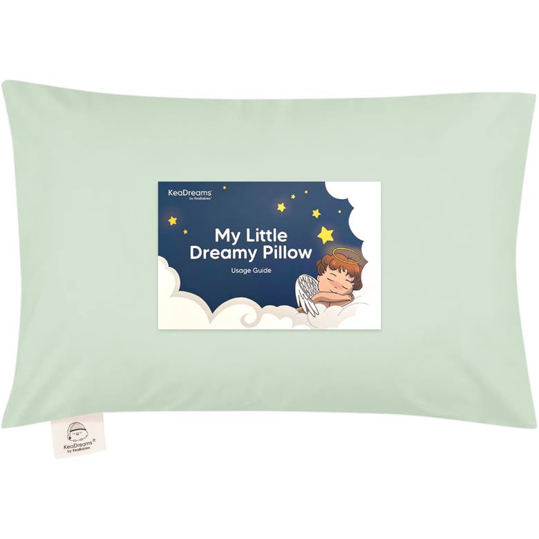 Shop Keababies Toddler Pillow With Pillowcase In Sage