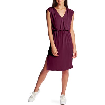1.state V-Neck Sheath Dress, Pink