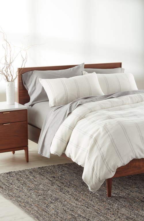 Nordstrom 300 Thread Count Organic Cotton Percale Sheet Set In White