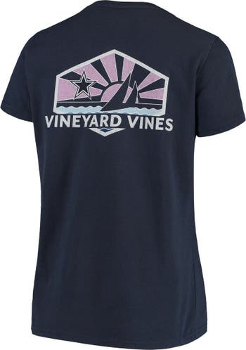 vineyard vines Women's Vineyard Vines Navy Dallas Cowboys Sunset